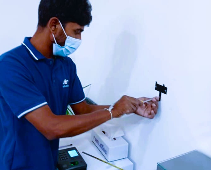 biometric attendance system installation 01